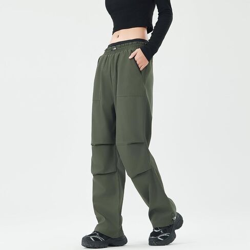 Women Snow Pants Waterproof Skiing Pants Softshell Insulated Fleece Lined Snowboard Pants for Winter Outdoor Hiking in Kuwait