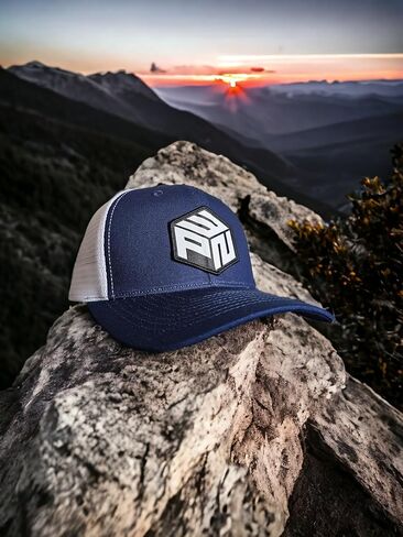 Pacific Explorer Adjustable Trucker Cap with Unique Northwest Design in Kuwait