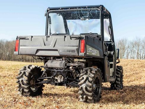 SuperAtv الخلفية A-arms لـ Polaris Ranger Midsize 570 (انظر التناسب) | معطف مسحوق مقاوم للأشعة فوق البنفسجية | كتل محورية قابلة للتعديل | تناسب ما يصل إلى 28 "إطارات مع 1.5" خلوص الأرض in Saudi Arabia