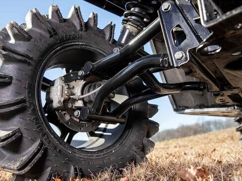 SuperAtv الخلفية A-arms لـ Polaris Ranger Midsize 570 (انظر التناسب) | معطف مسحوق مقاوم للأشعة فوق البنفسجية | كتل محورية قابلة للتعديل | تناسب ما يصل إلى 28 "إطارات مع 1.5" خلوص الأرض in Saudi Arabia