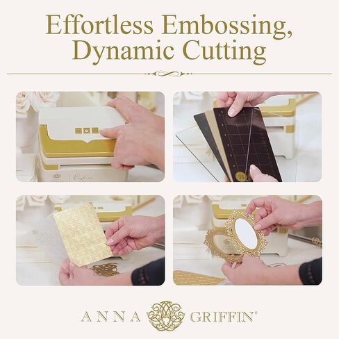 Anna Griffin Empress Elite Die Cutting Machines with Large Plates - 10% Faster Electric Die Cutting and Embossing Machine for Card Making, Embossing Tool for Crafting, Complete Set with Large Plates in Kuwait