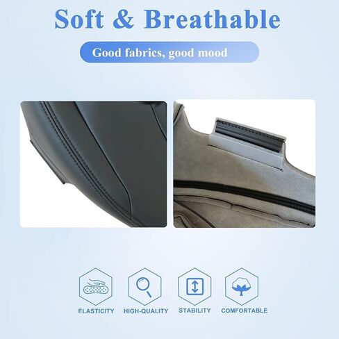 FZJDSD Gray Driver Side Bottom Microfiber Leather Replacement Seat Cover Compatible with Toyota Sienna 2004 2005 2006 2007 2008 2009 2010 in Saudi Arabia