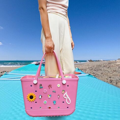 سحر الأكياس متوافق مع حقائب BOGG Accessories ديكورات من أجل ببساطة شاطئ الجنوب ، إكسسوارات شاطئ المطاط in Kuwait