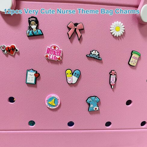 سحر الأكياس متوافق مع حقائب BOGG Accessories ديكورات من أجل ببساطة شاطئ الجنوب ، إكسسوارات شاطئ المطاط in Kuwait