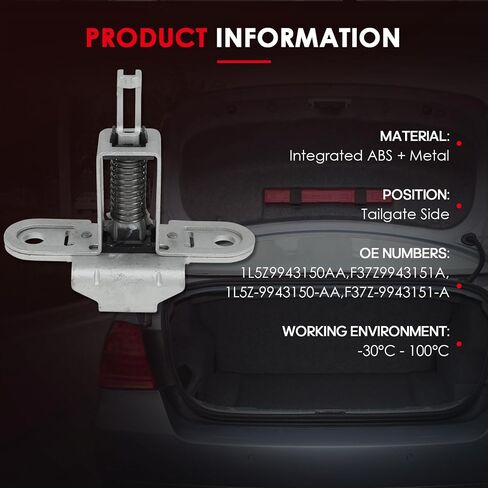 Cciyu Door Door Latch Lock Actuator متوافق مع 1998-2011 لـ Ford Ranger ، محرك قفل الباب الأيسر الخلفي ، استبدل 8L5Z-1326413-A ، 4L5Z-1326413-AA ، 3L5Z-1326413-AA in Saudi Arabia