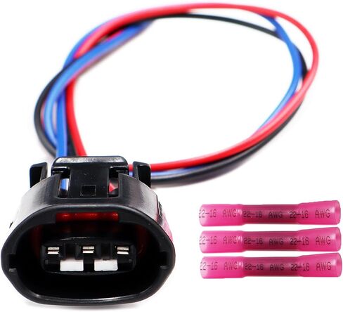 3-Way Alternator Connector Harness Plug Compatible with 2006-2019 Mazda 6 90980–11349 in Saudi Arabia