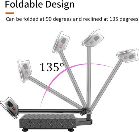 Large Platform Scale with Wheel 660 LB Floor Weight Computing Postal Scale Digital Perfect Industrial Platform Scale Foldable for Postal Luggage Shipping Mailing Weighing in Saudi Arabia