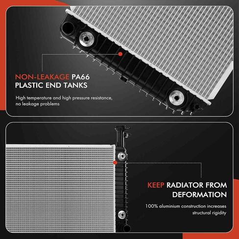 A-premium enduction soodant assembly مع مبرد الزيت متوافق مع شيفروليه إكسبريس 2500 3500 2021-2023 ، Express 4500 2021-2022 & GMC Savana 2500 3500 2021-2023 ، 4500 ، 6.6L ، استبدل# 2617534 in Saudi Arabia