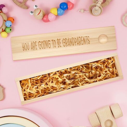 Pregnancy Announcement for Grandparent Grandma, Pregnancy Test Keepsake Box, Baby Announcement Reveal Gifts Ideas for Husband Grandparents Dad Aunt and Uncle in Saudi Arabia