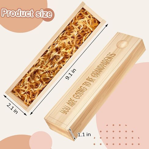 Pregnancy Announcement for Husband, Pregnancy Test Keepsake Box, Funny Baby Announcement Reveal Gifts Ideas for Husband Grandparents Dad Aunt and Uncle in Saudi Arabia