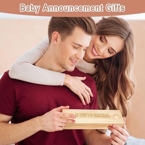 Pregnancy Announcement for Husband, Pregnancy Test Keepsake Box, Funny Baby Announcement Reveal Gifts Ideas for Husband Grandparents Dad Aunt and Uncle in Saudi Arabia