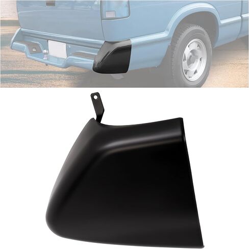 مجموعة غطاء نهاية المصد الخلفي Kuafu متوافق مع 1994-1997 Chevrolet S10 GMC Sonoma Fleetside Placement Side for 12383114 in Saudi Arabia