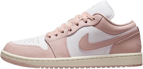 حذاء Nike Air Jordan 1 Low للنساء (DC0774-120، أبيض/بيج فاتح/عظم فاتح) مقاس 11 in Saudi Arabia