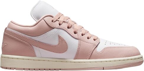 حذاء Nike Air Jordan 1 Low للنساء (DC0774-120، أبيض/بيج فاتح/عظم فاتح) مقاس 11 in Saudi Arabia