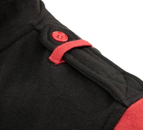 Ripple Junction Naruto Shippuden Men Zip-ud-ud-ud-udshirt Akatsuki Cloud anime Hoodie Sm Black Red in Kuwait