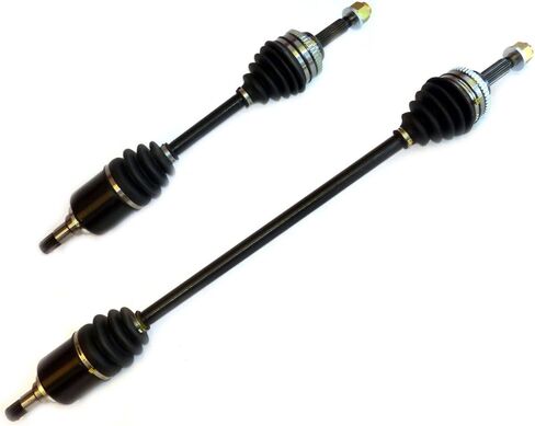 DTA GM20852086A front Left Right Pair - 2 New Premium CV Axles (Drive Axle Assembly) Compatible With Chevrolet Aveo, Aveo 5, Pontiac G3, Wave, Wave 5, With Automatic Trans Only in Saudi Arabia