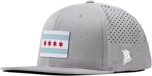 Branded Bills Chicago Flag Flat Performance, Lightweight, Comfortable Baseball Cap in Saudi Arabia