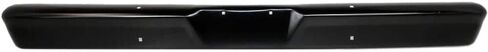 Replacement Front Bumper Painted Black without Molding Holes fits 1964-1977 Ford F-100 in Saudi Arabia