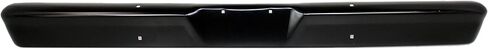 Replacement Front Bumper Painted Black without Molding Holes fits 1964-1977 Ford F-100 in Saudi Arabia