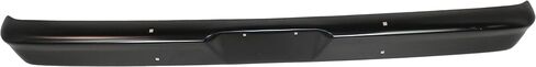 Replacement Front Bumper Painted Black without Molding Holes fits 1964-1977 Ford F-100 in Saudi Arabia
