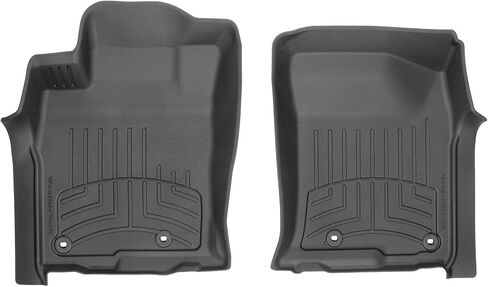 Weathertech Floorliner HP Custom Fit Floor Haps for GX ، 4Runner - 1st Row (444931IM) ، Black in Saudi Arabia