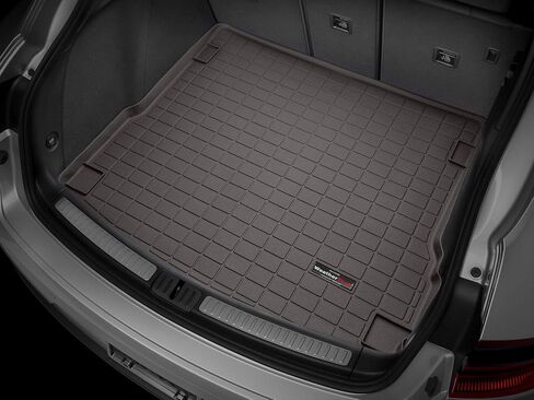 Weathertech Cargo Strunk Liner لبورشه Macan - خلف الصف الثاني (40726) أسود in Saudi Arabia