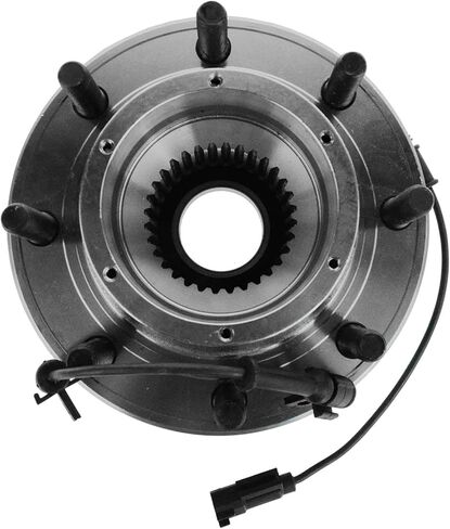 TRQ Front Wheel Bearing & Hub Assembly 4WD with ABS Sensor Compatible with 2011-2016 Ford F-350 Super Duty in Saudi Arabia
