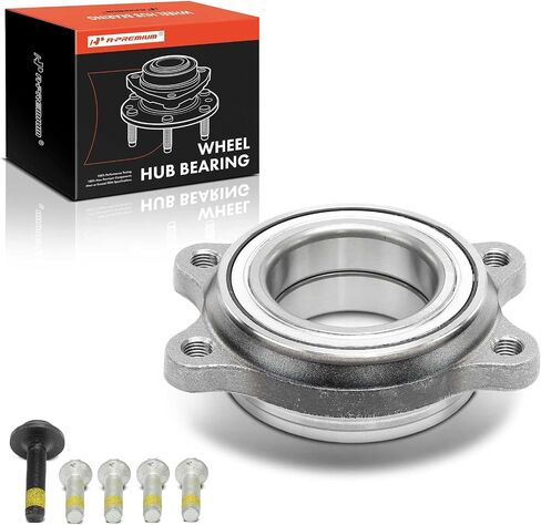 A-Premium Wheel Bearing وتجميع المحور متوافقًا مع Audi A4 2009-2016 ، A5 2010-2014 ، A6 2012-2018 ، S4 2010-2016 ، S5 2008-2016 ، S6 2013-2018 ، S7 ، S8 ، Q5 ، Sq5 ، A4 Quattro ، A5 in Saudi Arabia