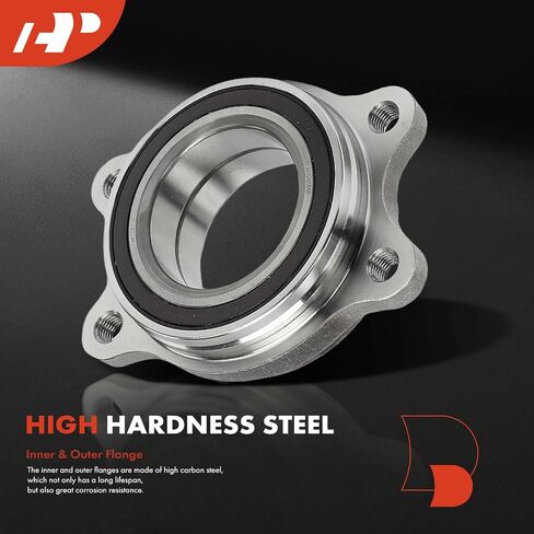 A-Premium Wheel Bearing وتجميع المحور متوافقًا مع Audi A4 2009-2016 ، A5 2010-2014 ، A6 2012-2018 ، S4 2010-2016 ، S5 2008-2016 ، S6 2013-2018 ، S7 ، S8 ، Q5 ، Sq5 ، A4 Quattro ، A5 in Saudi Arabia