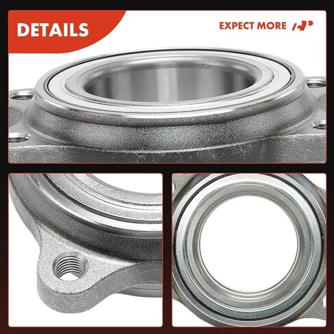 A-Premium Wheel Bearing وتجميع المحور متوافقًا مع Audi A4 2009-2016 ، A5 2010-2014 ، A6 2012-2018 ، S4 2010-2016 ، S5 2008-2016 ، S6 2013-2018 ، S7 ، S8 ، Q5 ، Sq5 ، A4 Quattro ، A5 in Saudi Arabia