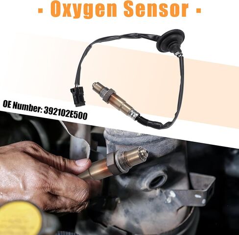مستشعر الأكسجين في UXCELL الخلفي لمستشعر الأكسجين O2 لـ Hyundai Elantra 2011-2016 لـ Hyundai Elantra GT 2013-2015 No.392102e500 in Saudi Arabia