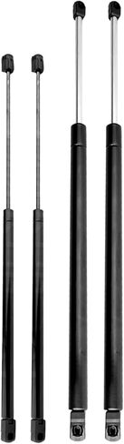 SCITOO 6156 Lift Supports Fit for Cadillac Escalade 2007-2014,for Cadillac Escalade ESV 2007-2014,for Chevrolet Suburban 2014 Rear Left and Right Window Glass+Hatch Shock Struts 4pcs in Saudi Arabia