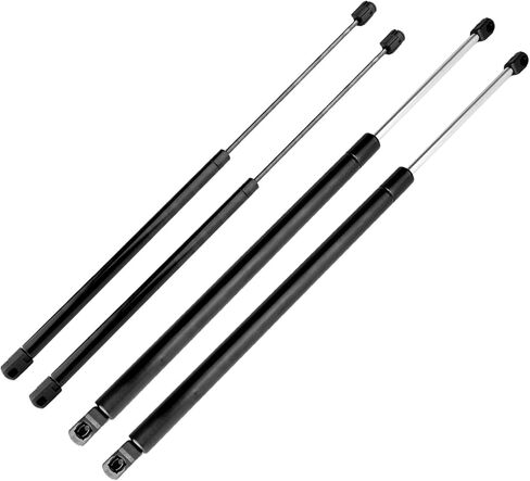 SCITOO 6156 Lift Supports Fit for Cadillac Escalade 2007-2014,for Cadillac Escalade ESV 2007-2014,for Chevrolet Suburban 2014 Rear Left and Right Window Glass+Hatch Shock Struts 4pcs in Saudi Arabia