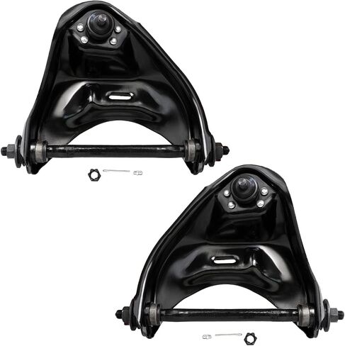 Detroit Axle - Front Upper Control Arms w/Ball Joints for Chevy Malibu Blazer Buick Century GMC S-15 Pontiac Grand Prix Hombre, 2pc Set Upper Control Arms with Ball Joints Assembly Replacement in Saudi Arabia