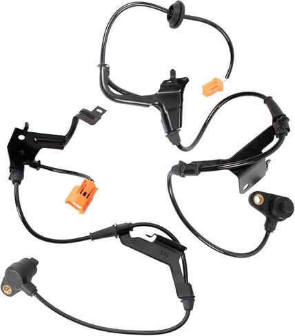 TRQ Rear ABS Wheel Speed Sensor Set Compatible with 2002-2004 Acura RSX 2001-2003 Honda Civic in Saudi Arabia