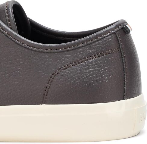 BOSS Men's Aiden Logo Block Leather Low Top Sneaker in Kuwait