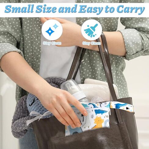 12 Pcs Peepeeteepe for Baby Boy with Storage Bag, Reusable Peepeeteepe Baby Boy with Hang Loop (6 Patterns) in Kuwait