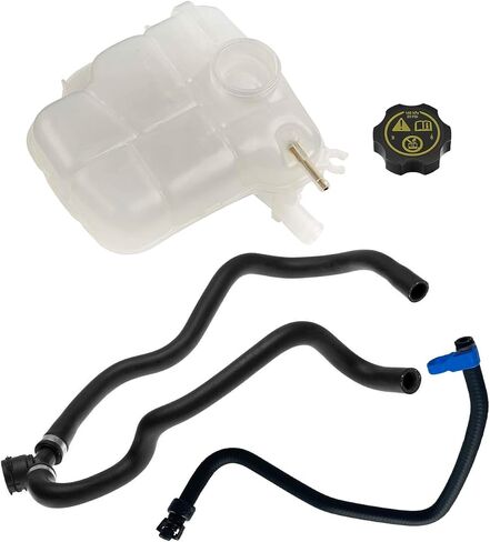 Coolant Reservoir Tank Compatible with 2011-2016 Chevy Cruze 1.4L 2016 Chevy Cruze Limited 1.4L 603-383 13465094 | with 1 Radiator Outlet Lower Hose & 1 Engine Coolant Hose in Saudi Arabia