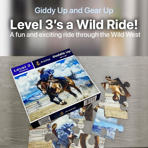 Level 1-60 Piece Puzzle Built for Speed - for Adults with Alzheimer's & Dementia | Cognitive Activity for Seniors | Relaxing Occupational Therapy Tool in Saudi Arabia