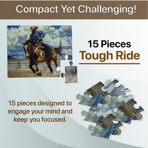 Level 1-60 Piece Puzzle Built for Speed - for Adults with Alzheimer's & Dementia | Cognitive Activity for Seniors | Relaxing Occupational Therapy Tool in Saudi Arabia