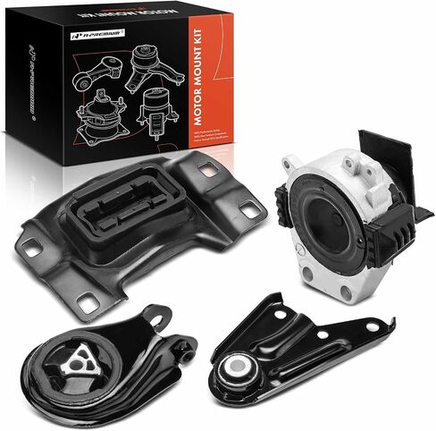 A-Premium 4pcs محرك محرك MOTUL MOUNTING STRUMS TORQUE STRUPH MOUNT متوافق مع MAZDA 3 (Sport) 2010-2013 2.5L ، ناقل حركة أوتوماتيكي ، الهيدروليكي in Saudi Arabia