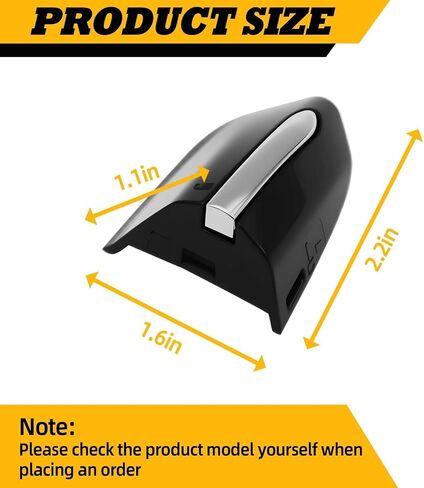 Front Left Exterior Driver Door Handle Lock Bezel Cover Cap DS7Z-54218A15-DC Compatible with 2013-2020 Fusion 2015-2021 Edge Black F218A15-BE54WF F218A15-BE58DY Exterior Door Handles in Saudi Arabia