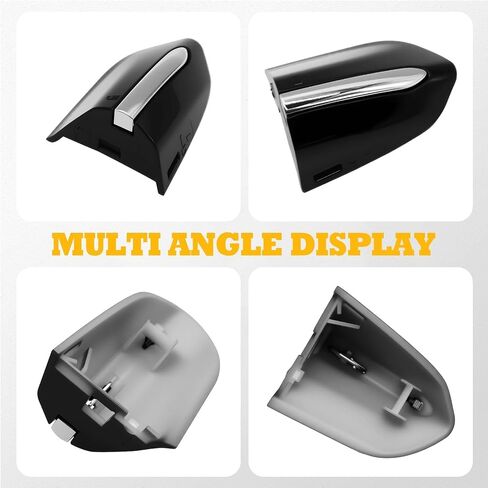 Front Left Exterior Driver Door Handle Lock Bezel Cover Cap DS7Z-54218A15-DC Compatible with 2013-2020 Fusion 2015-2021 Edge Black F218A15-BE54WF F218A15-BE58DY Exterior Door Handles in Saudi Arabia