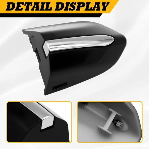 Front Left Exterior Driver Door Handle Lock Bezel Cover Cap DS7Z-54218A15-DC Compatible with 2013-2020 Fusion 2015-2021 Edge Black F218A15-BE54WF F218A15-BE58DY Exterior Door Handles in Saudi Arabia