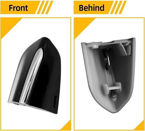 Front Left Exterior Driver Door Handle Lock Bezel Cover Cap DS7Z-54218A15-DC Compatible with 2013-2020 Fusion 2015-2021 Edge Black F218A15-BE54WF F218A15-BE58DY Exterior Door Handles in Saudi Arabia