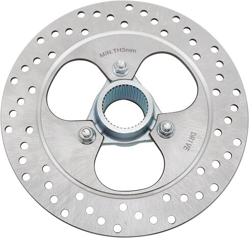 قرص دوار الفرامل الخلفي مع محور لـ Honda TRX300EX TRX250X TRX300X ، 43120-HC0-010 43122-HC0-000 43122-HM3-A61 in Saudi Arabia