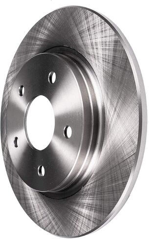 Detroit Axle - REAR Brake Kit for 2005 2006 2007 2008 Hyundai Sonata Disc Brake Rotors Ceramic Brakes Pads with Hardware Replacement : 11.18" inch Rotor in Saudi Arabia