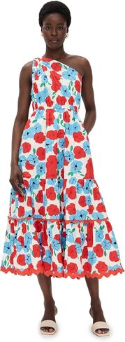 English Factory Women's Floral One Shoulder Rickrack Long Dress in Saudi Arabia