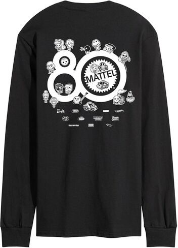 Mattel - 80Th Group - Men's Long Sleeve Graphic T-Shirt in Saudi Arabia