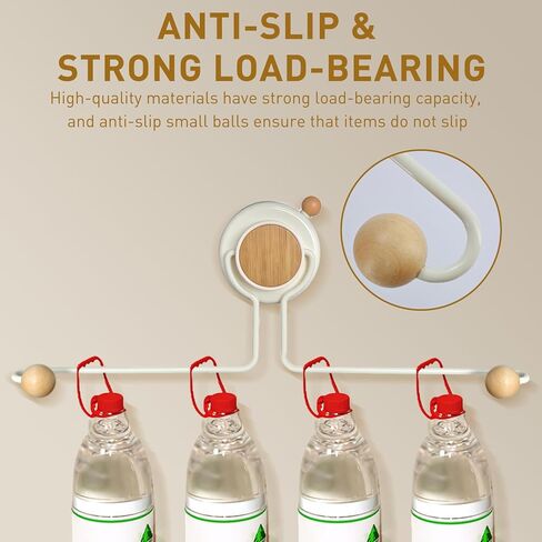 حامل عقب الشعر علاقات الشعر منظم مع أكواب الشفط - منظم مقطع مخلب للحمام ، غرفة نوم - حامل المجوهرات للأساور والساعات والسوار والنظارات in Kuwait